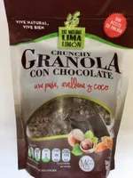 CRUNCHY GRANOLA CON CHOCOLATE
