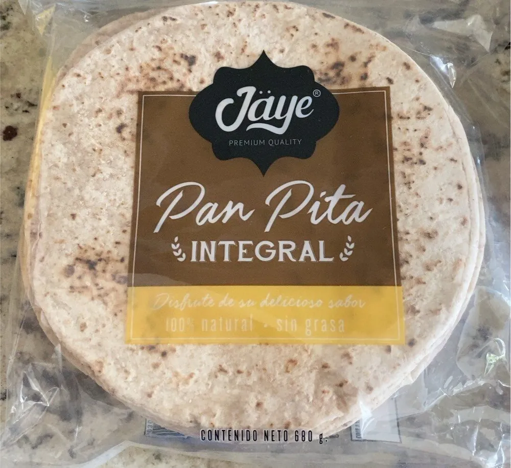 Pan pita integral