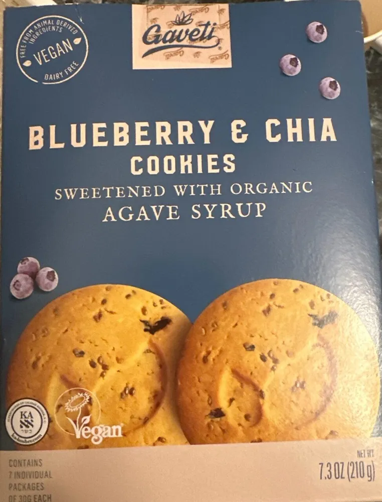 Galletas con Blueberry y Chía