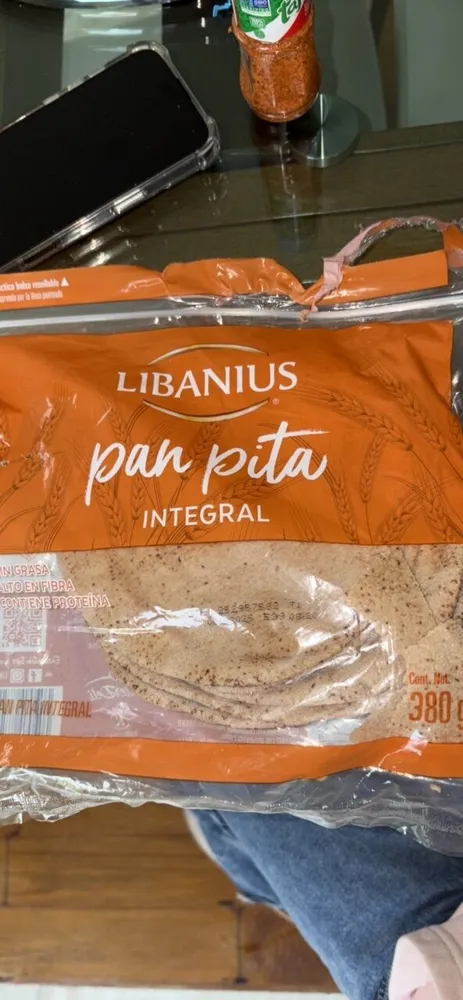 pan pita integral