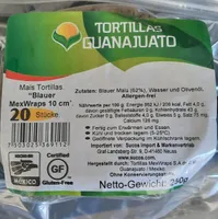 Mais Tortillas "Blauer"