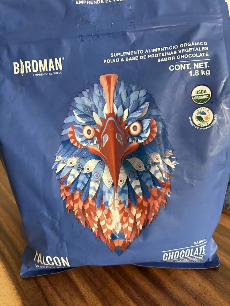 Chocolate falcon vegan protein