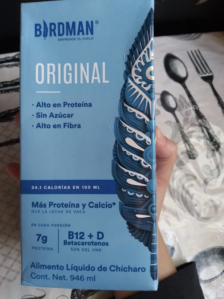 alimento líquido de chicharo