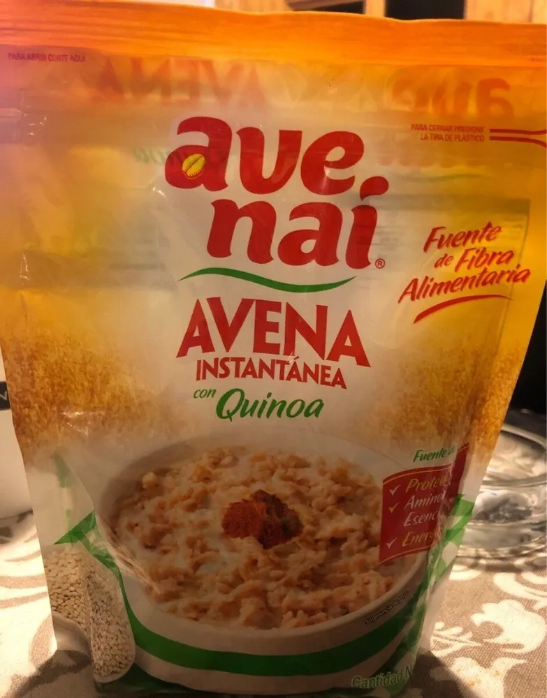 Avena instantanea con quinoa