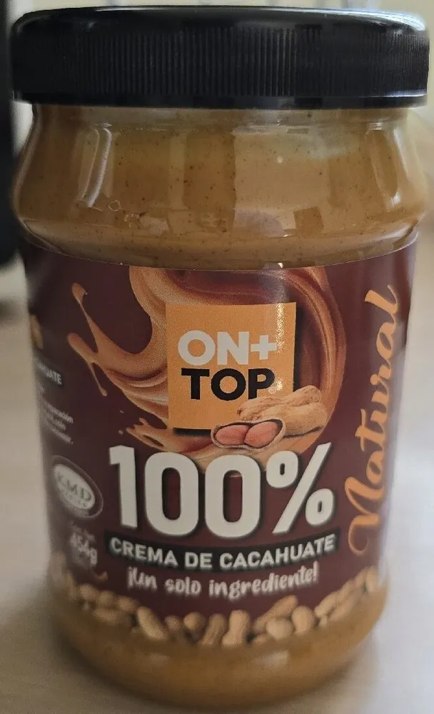 Crema de cacahuate natural 100%
