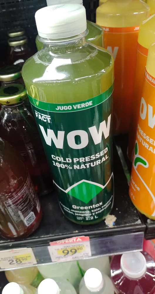 Jugo natural the wow fact 1.2 greentox