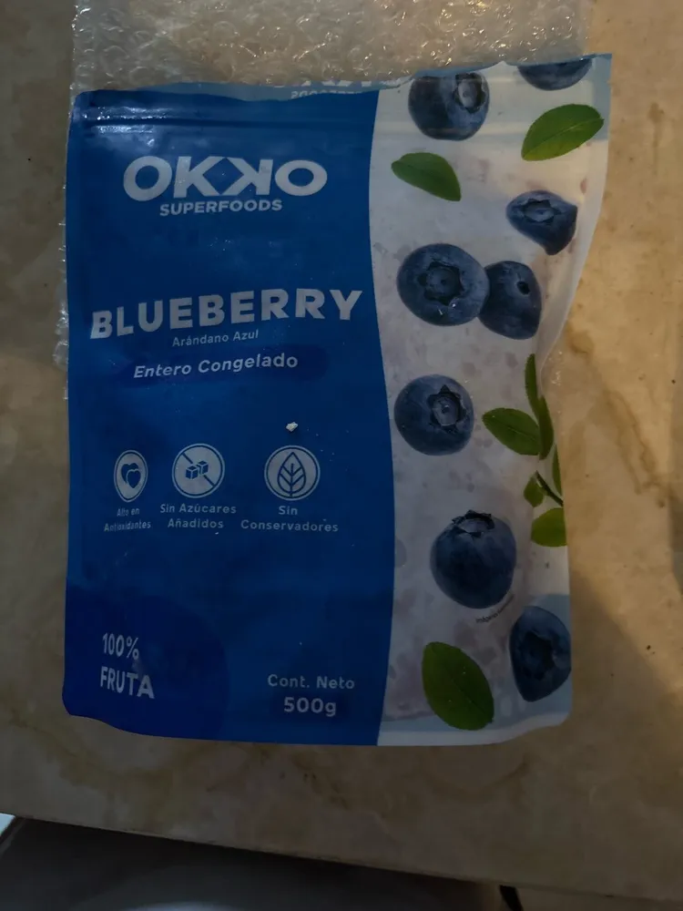 Blueberry Entero Congelado