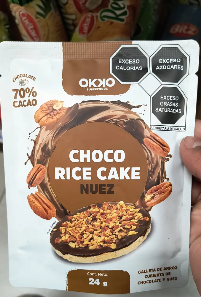 Choco Rice Cake White Pecan