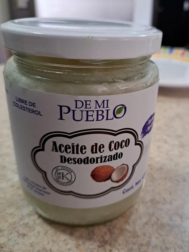 Aceite de coco De mi pueblo desodorizad