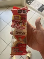 Tartinas con fresa