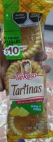Tartinas sabor piña Tia Rosa