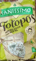 Totopos de maíz horneado con nopal