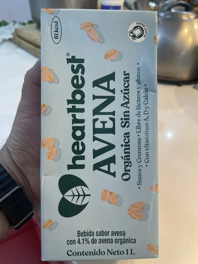 Avena Orgánica Sin Azúcar