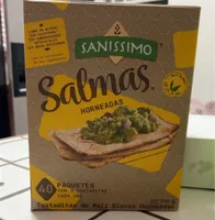 Salmas Salted, Oven Baked Corn Crackers