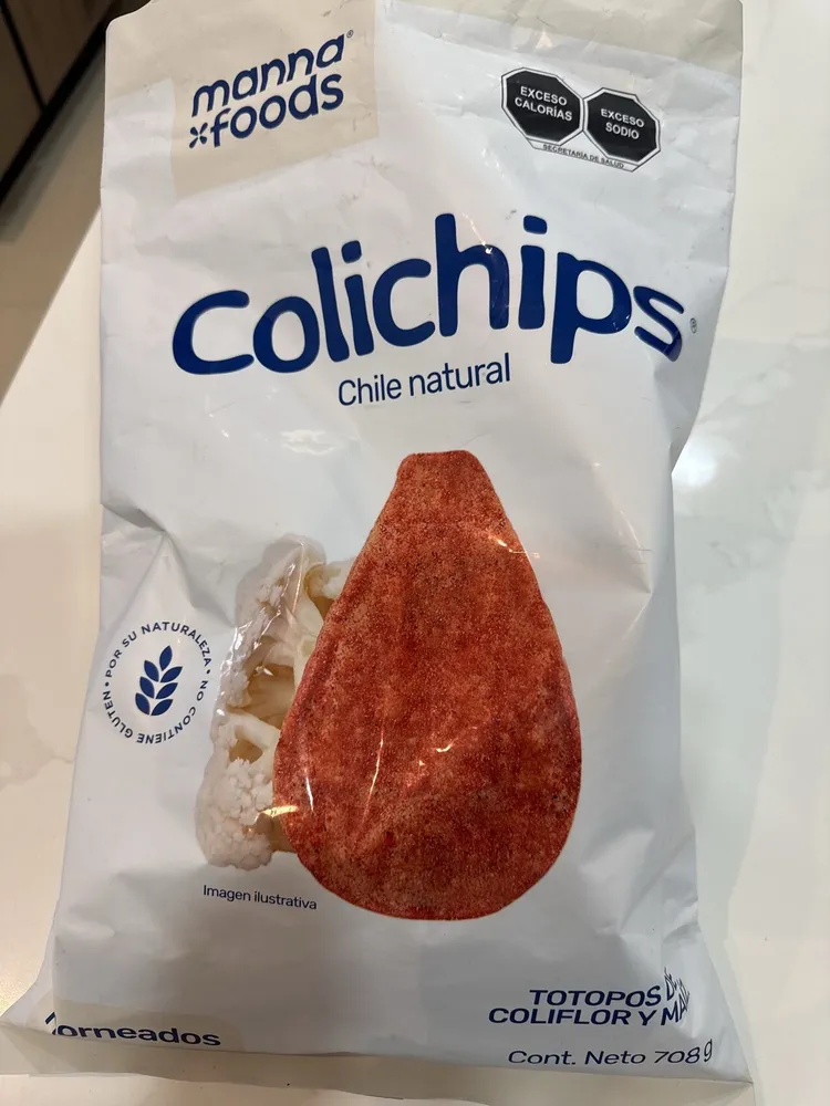 Totopos De Maíz Y Coliflor