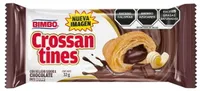 Crossantines con relleno sabor a chocolate pan dulce