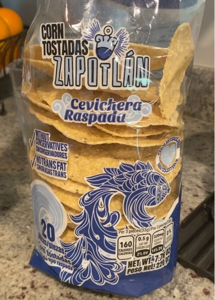 Corn tostadas