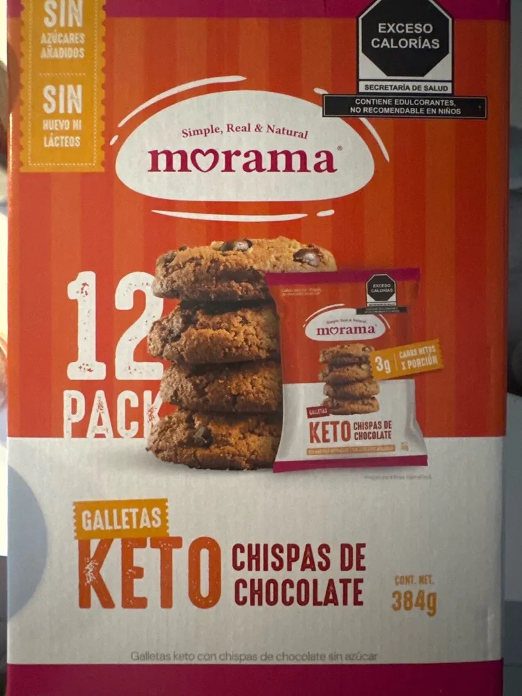 Galletas Keto Chispas De Chocolate