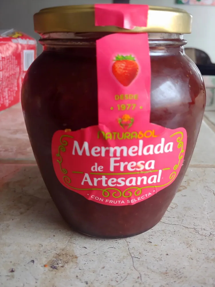 MERMELADA DE FRESA ARTESANAL