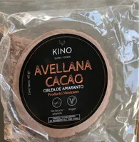 Avellana cacao oblea de amaranto
