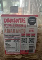 Tostadas horneadas de maíz, linaza y ajonjolí, amaranto