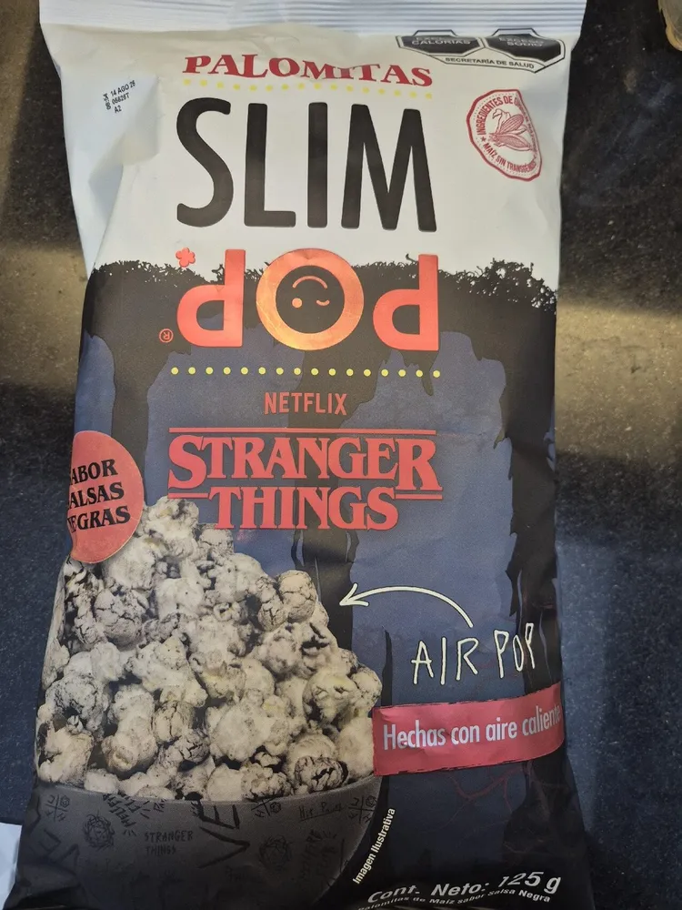 palomitas Slim pop salsa negra