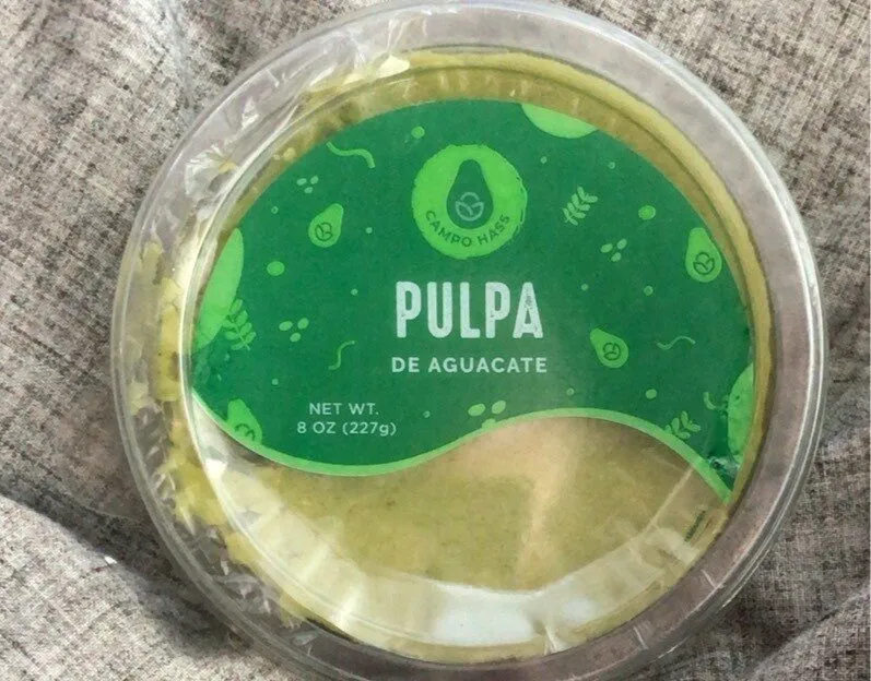 pulpa de aguacate