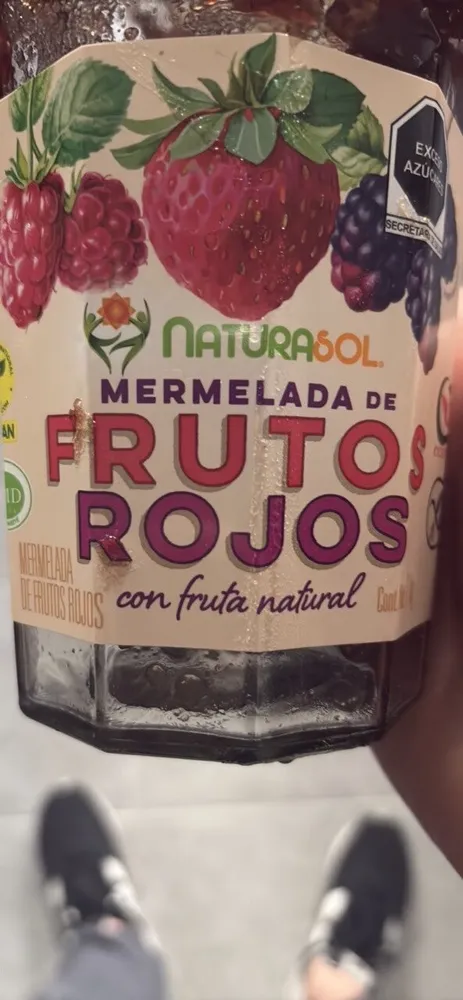 Mermelada de frutos rojos
