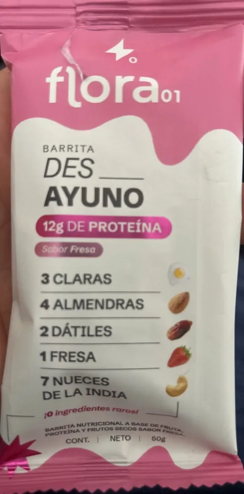 Des_ Ayuno Sabor fresa