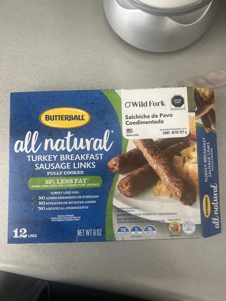 Turkey Breakfast Sausage Links