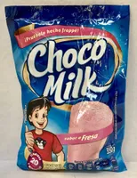 Polvo para preparar bebida sabor fresa