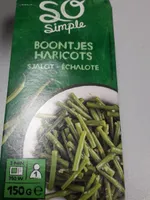 So simple haricots échalote