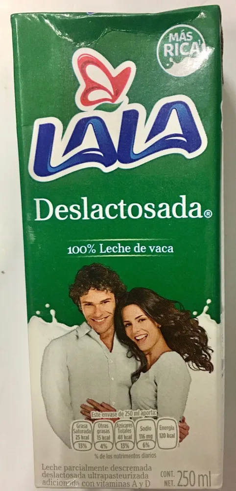 Leche deslactosada
