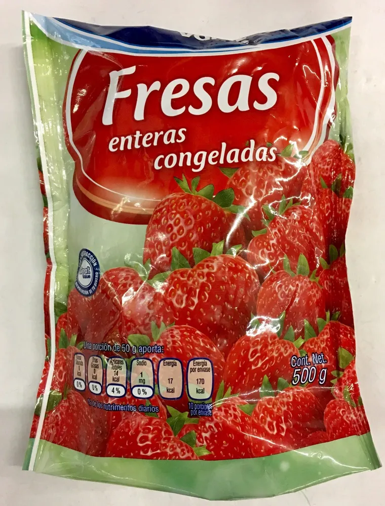 Fresas Enteras Congeladas