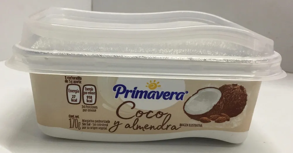 Margarina Coco & Almendra Sin Sal Primavera