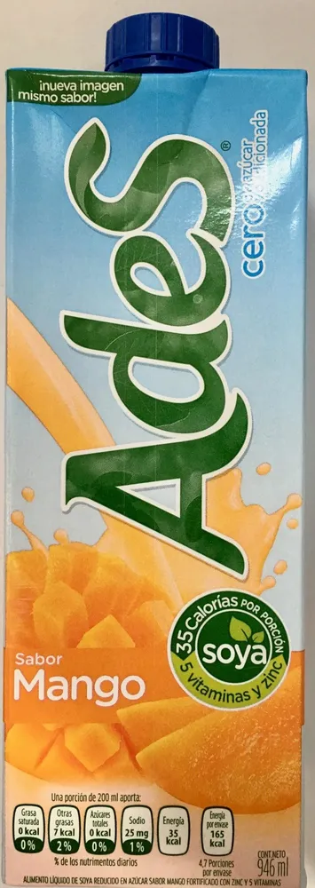 Ades cero sabor mango