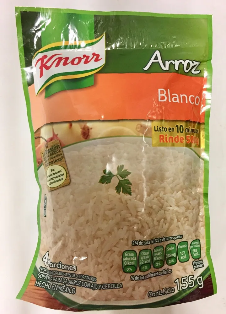 Arroz blanco Knorr