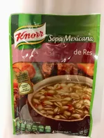 Sopa Mexicana de Res