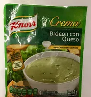 Crema de brócoli con queso