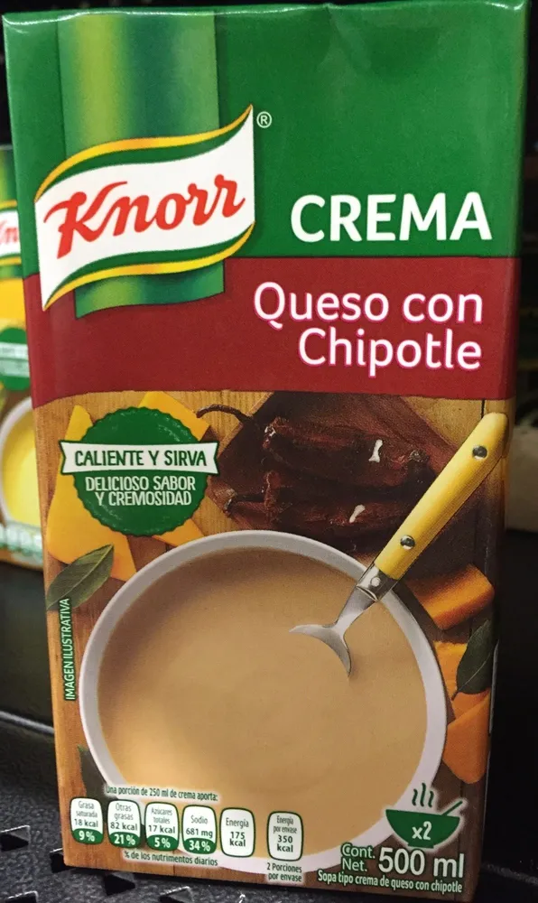 CREMA QUESO CON CHIPOTLE