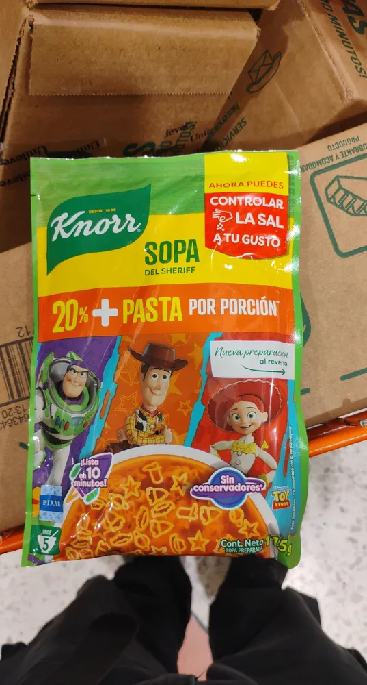 Sopa mickey