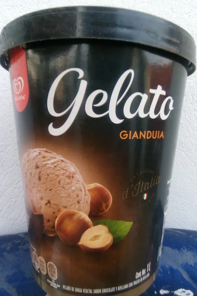gelato giaundia (chocolate-avellana)