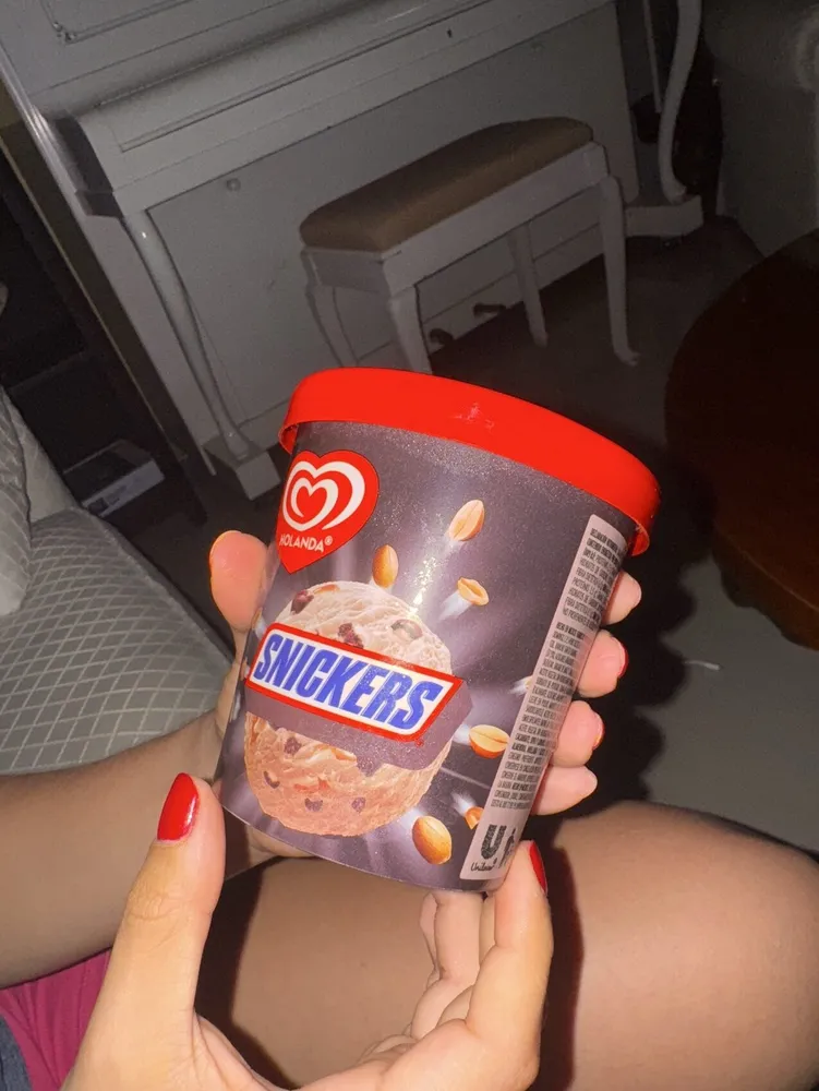 Helado Snickers