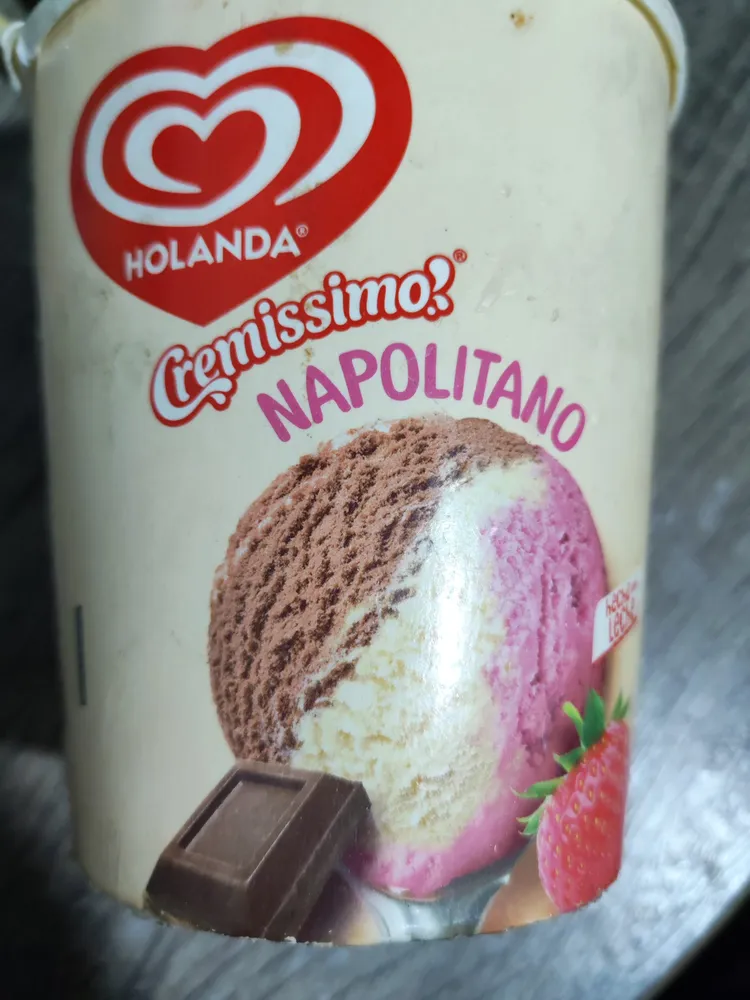 Helado Napolitano