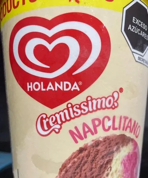 Helado Napolitano