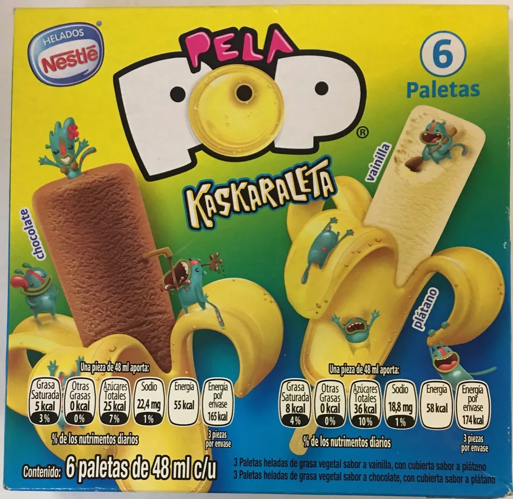 Pela Pop Kaskaraleta vainilla