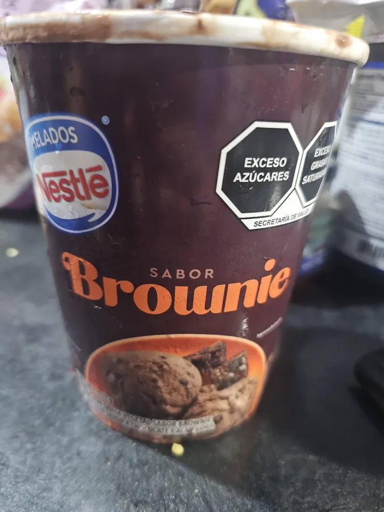 Helado Sabor Brownie