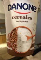 Yogurt con coco y nuez