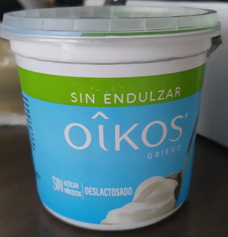 Oikos griego sin endulzar sin lactosa