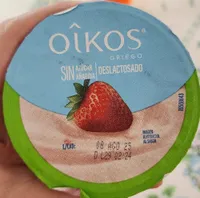 Oídos 0 Sugar 0 Lactose Strawberry Greek Yogurt
